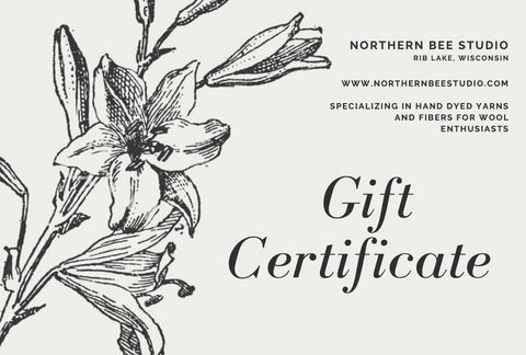 Northern Bee Studio Gift Certificate